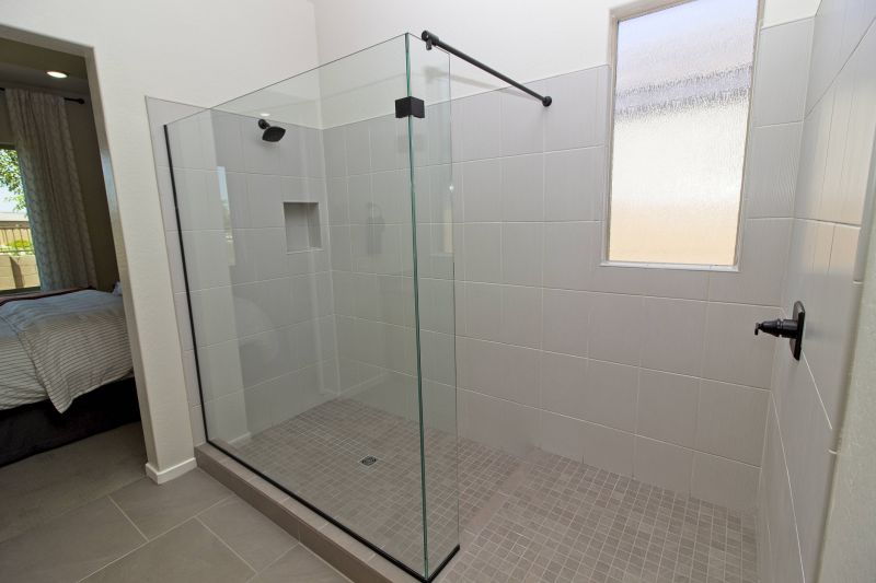 Walk-in Shower with Glass Doors